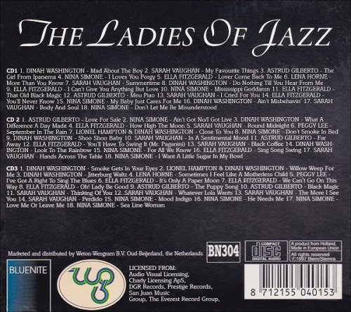 VA - The Ladies Of Jazz (Box Set 3 CD) (1997)