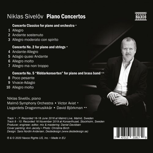 Niklas Sivelöv - Niklas Sivelöv: Piano Concertos (2020) [Hi-Res]