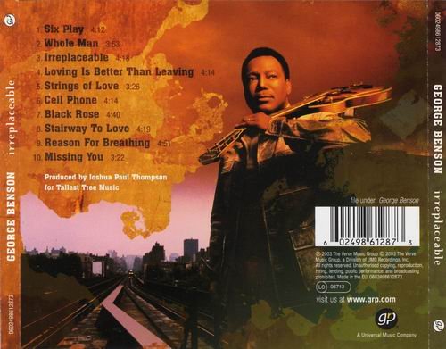 George Benson - Irreplaceable (2003) CD Rip