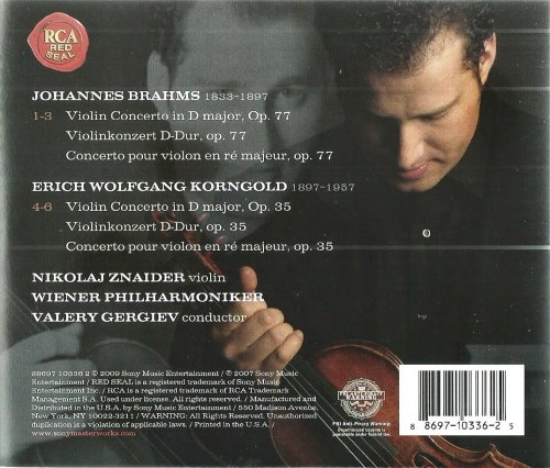 Nikolaj Znaider - Brahms, Korngold: Violin Concertos (2009)