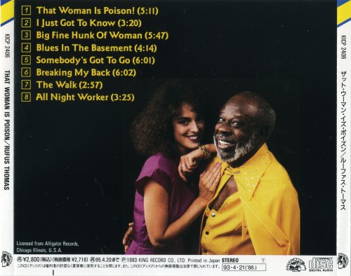 Rufus Thomas - That Woman Is Poison! (1988) [1993] CD-Rip