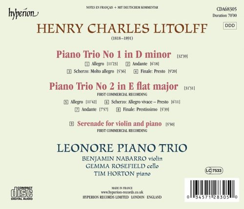 Leonore Piano Trio - Litolff: Piano Trios Nos. 1 & 2 (2020) CD-Rip