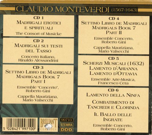 VA - Monteverdi Madrigals (2004)