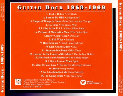 VA - Time Life - Guitar Rock 1968-1969 (1994)