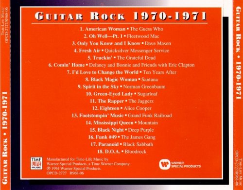 VA - Time Life - Guitar Rock 1970-1971 (1994)