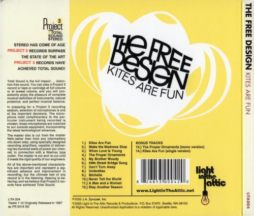 The Free Design - Kites Are Fun (2003)