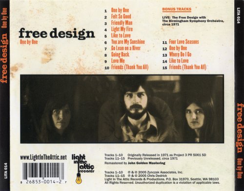 The Free Design - One by One (1971)