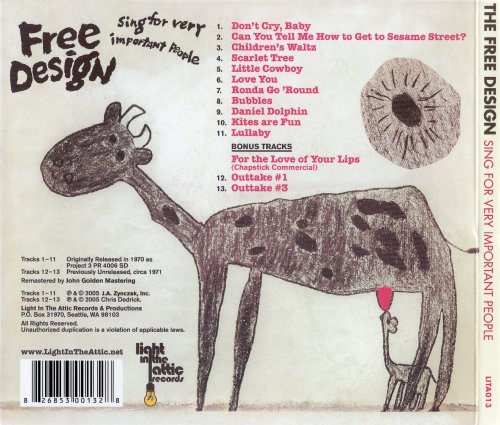 The Free Design - Sing For Very Important People (2005)