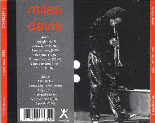 Miles Davis - Live At Montreux Jazz Festival (1989) FLAC