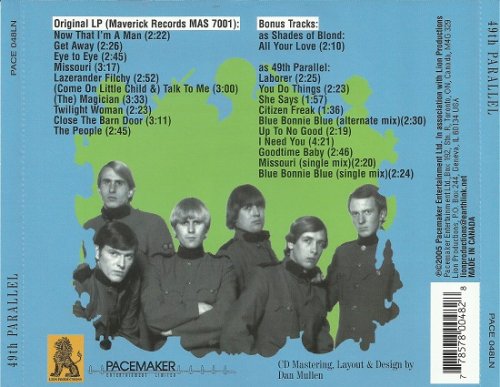 49th Parallel – 49th Parallel (Reissue, Remastered) (1967-70/2006)