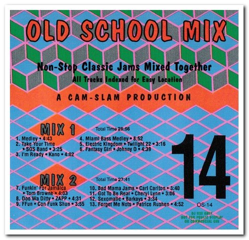 VA - Cameron Paul - Old School Mix 1-14 (1993)