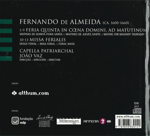 Responsorios de Quinta-Feira Santa, Missa Ferial - Fernando de Almeida (2011)