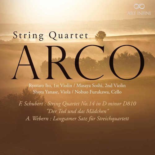 String Quartet ARCO - Schubert: String Quartet No. 14 - Webern: Langsamer Satz (2020) [Hi-Res]