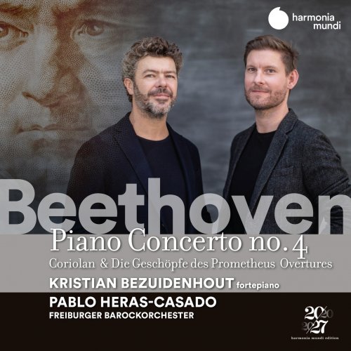 Kristian Bezuidenhout, Freiburger Barockorchester & Pablo Heras-Casado - Beethoven: Piano Concertos No. 4 (2020) [Hi-Res]