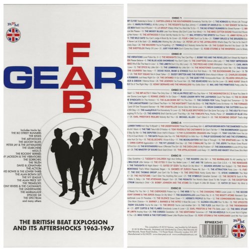 VA - Fab Gear: The British Beat Explosion And Its Aftershocks 1963-1967 (2018)