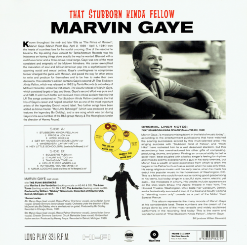 Marvin Gaye - That Stubborn Kinda Fellow (2017) LP