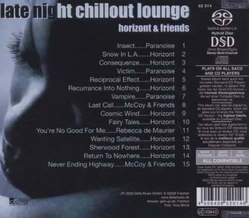 Horizont & Friends - Late Night Chillout Lounge (2003) [Hi-Res+SACD]