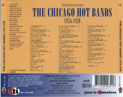 VA - The Chicago Hot Bands 1924-1928 (1997)