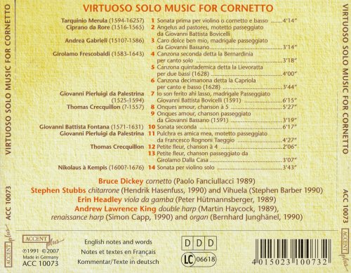 Bruce Dickey & Tragicomedia - Quel Lascivissimo Cornetto: Virtuoso Solo Music For Cornetto (2007)