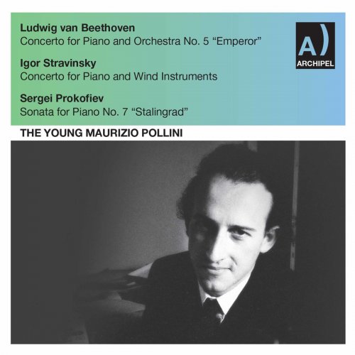 Maurizio Pollini - Beethoven, Stravinsky & Prokofiev: Piano Works (Live) (2010/2020)