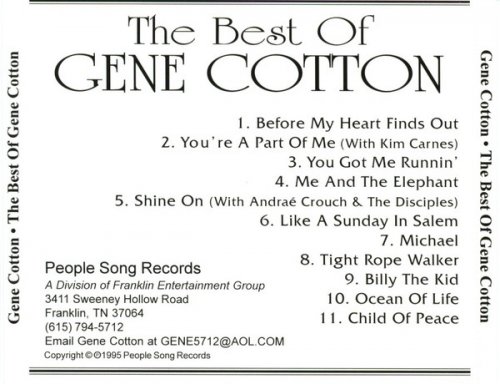 Gene Cotton - The Best Of Gene Cotton (Reissue) (1995/2001)