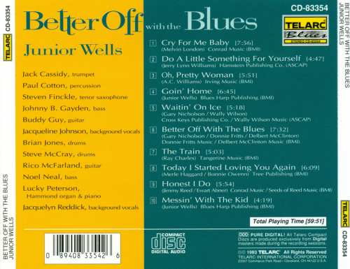 Junior Wells - Better Off With The Blues (1993)