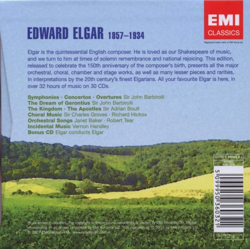 Edward Elgar - Collector's Edition (30 CD's) (2007)