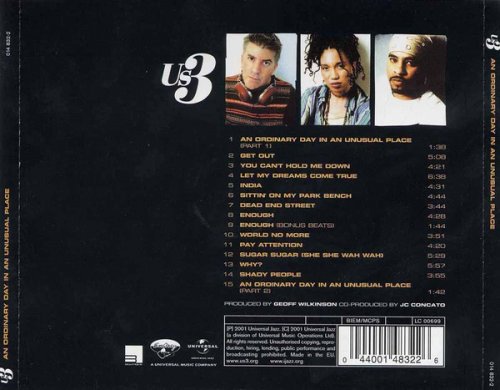 Us3 - An Ordinary Day In An Unusual Place (2001)