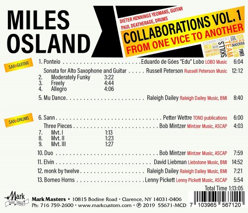 Miles Osland - Collaborations, Vol. 1: From One Vice to Another (2020)