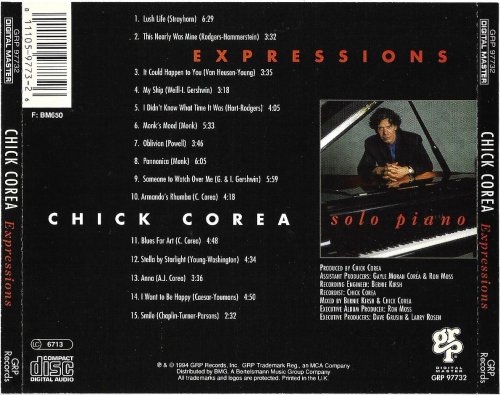 Chick Corea - Expressions (1994) FLAC