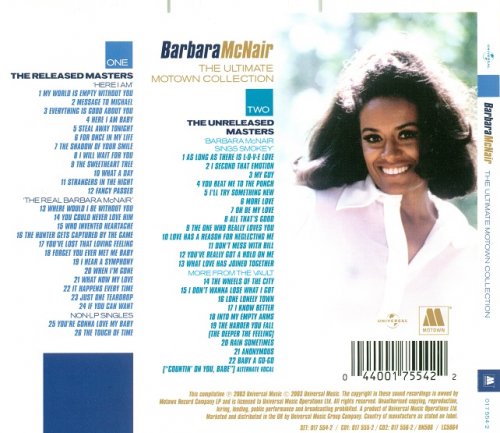 Barbara McNair - The Ultimate Motown Collection (2003) CD-Rip