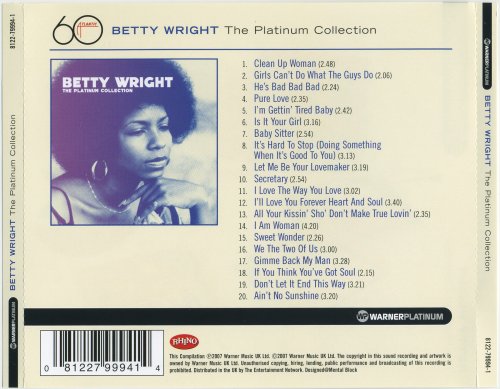 Betty Wright - The Platinum Collection (2007) CD-Rip