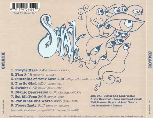 Smack - Smack (Reissue) (1968/2012)