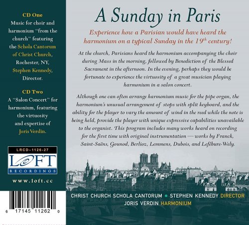 Joris Verdin, Christ Church Schola Cantorum, Stephen Kennedy - A Sunday in Paris (2016) [Hi-Res]