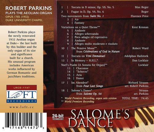 Robert Parkins - Salome's Dance (2019) [Hi-Res]