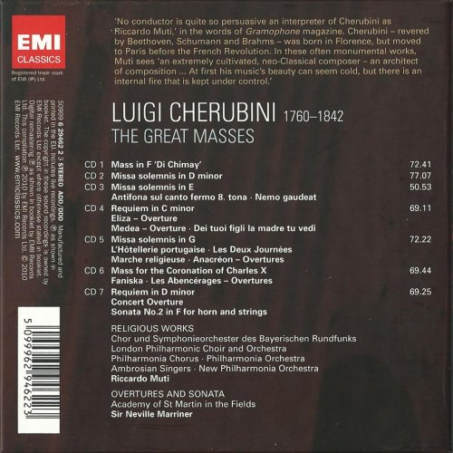 Riccardo Muti, Neville Marrine - Cherubini: The Great Masses (2010)