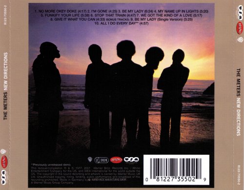 The Meters - New Directions (1977) [2001] CD-Rip