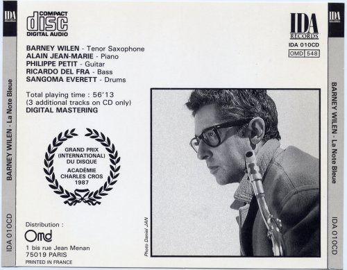 Barney Wilen - La Note Bleue (1986)