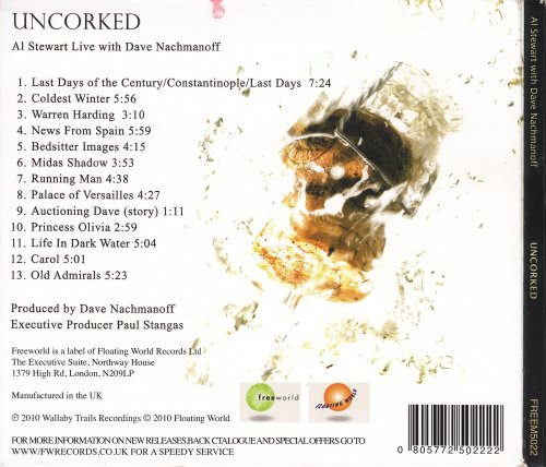 Al Stewart & Dave Nachmanoff - Uncorked (2010)