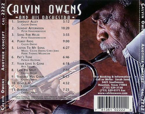 Calvin Owens And His Orchestra - Another Concept (1998)