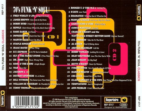 VA - 70's Funk & Soul Classics (1998)