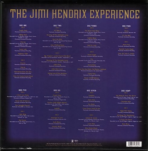 The Jimi Hendrix Experience - The Jimi Hendrix Experience Box Set (8 LP's Vinyl Rip) (2000)