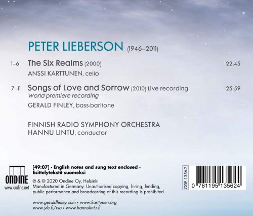 The Finnish Radio Symphony Orchestra & Hannu Lintu - Lieberson: Songs of Love and Sorrow & The Six Realms (2020) [Hi-Res]