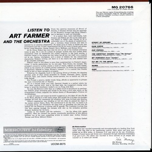 Art Farmer - Listen to Art Farmer and the Orchestra (2002)