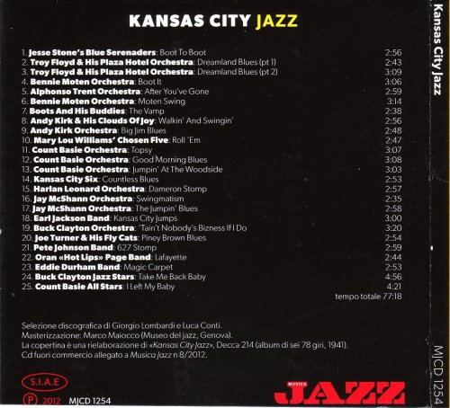 VA - Kansas City Jazz (2012)