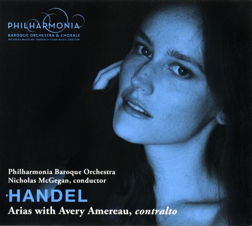 Avery Amereau, Philharmonia Baroque Orchestra feat. Nicholas McGegan - Handel: Arias (2020) CD-Rip