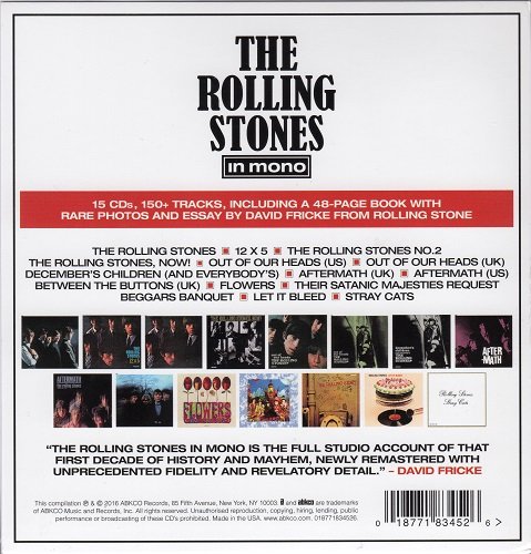 The Rolling Stones - The Rolling Stones In Mono (2016) CD-Rip