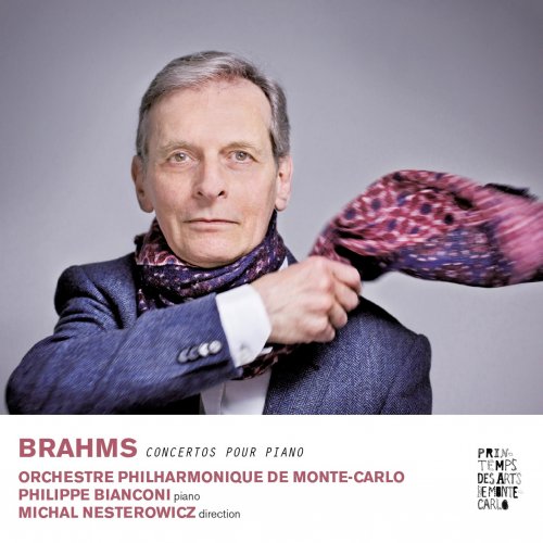 Orchestre Philharmonique de Monte-Carlo, Philippe Bianconib & Michal Esterowicz - Brahms - Concertos pour piano (2020) [Hi-Res]