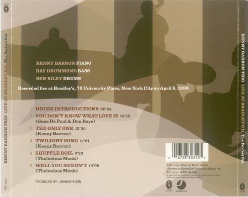 Kenny Barron Trio - The Perfect Set: Live At Bradley's II (2005)