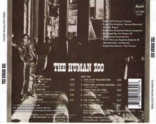 The Human Zoo - The Human Zoo (Reissue) (1970/2010)